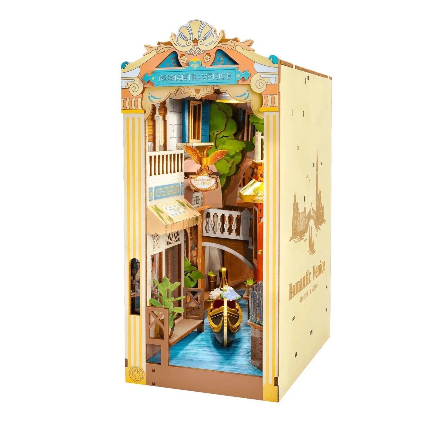 Romantic Venice DIY Book Nook Kit
