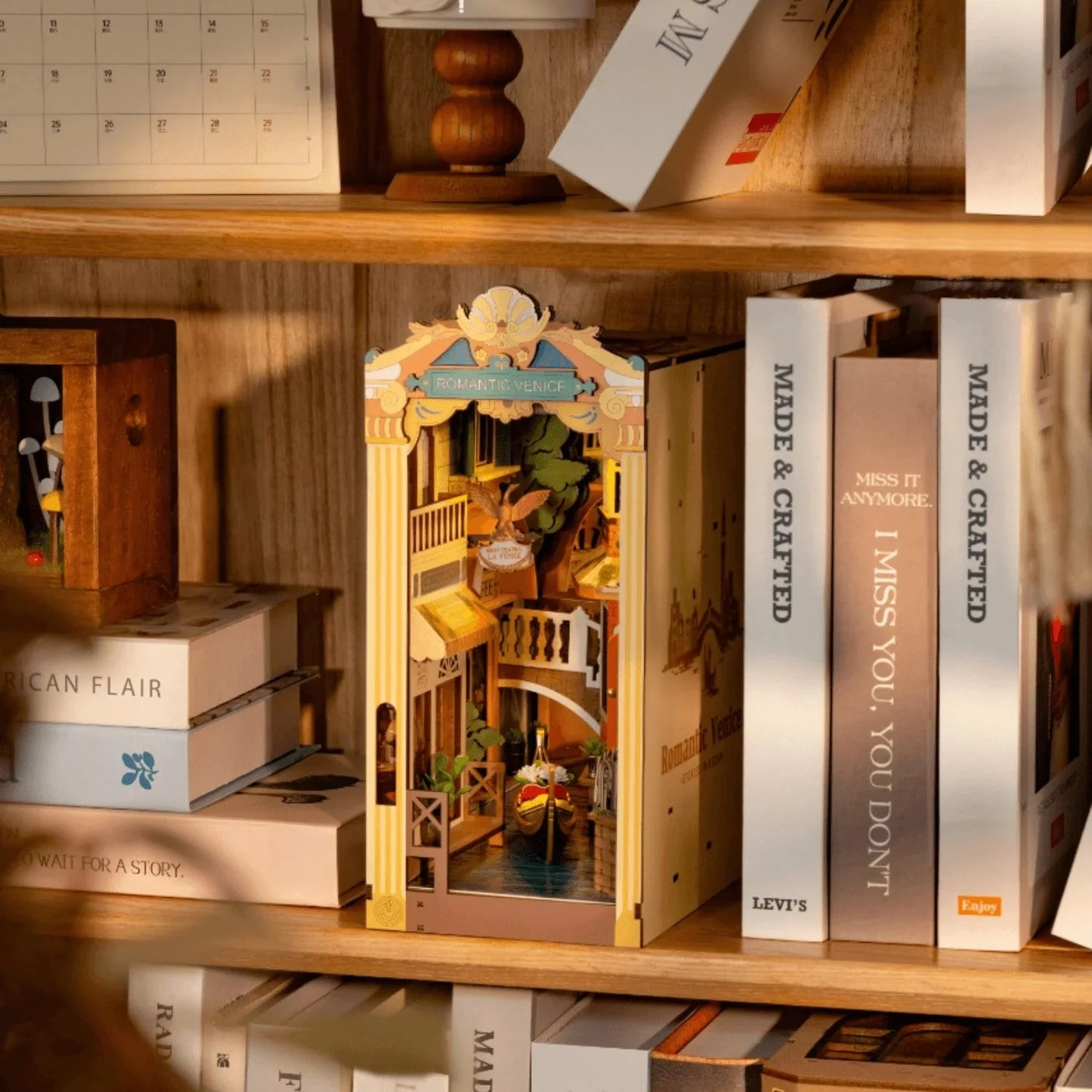 Romantic Venice DIY Book Nook Kit