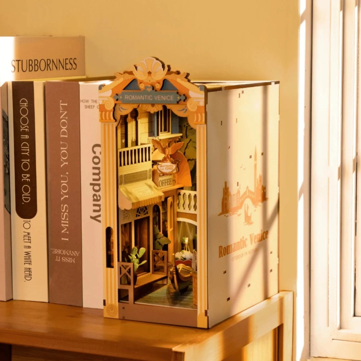Romantic Venice DIY Book Nook Kit