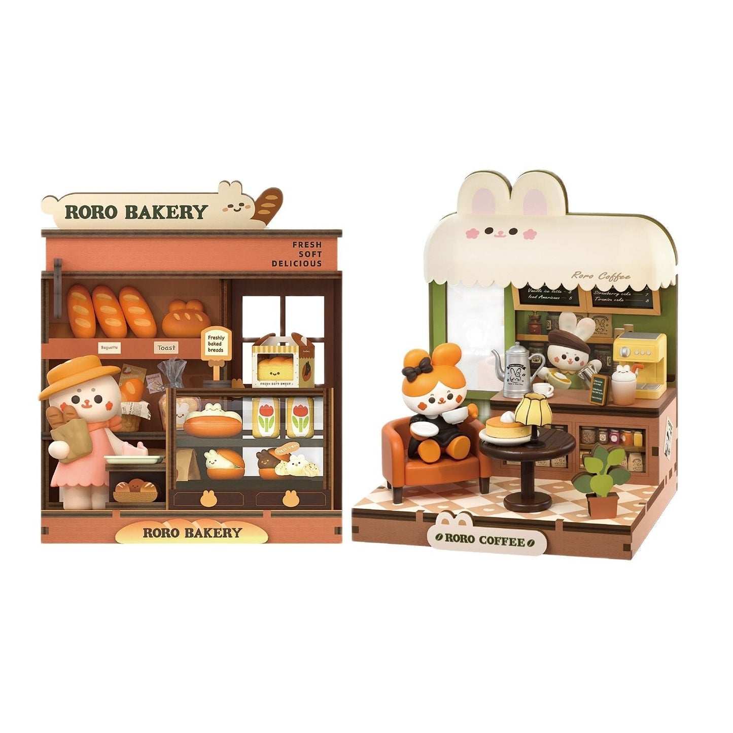 Roro Bakery & Coffee- Miniature House Kit