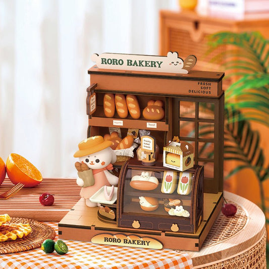 Roro Bakery & Coffee- Miniature House Kit - DIYRICLE