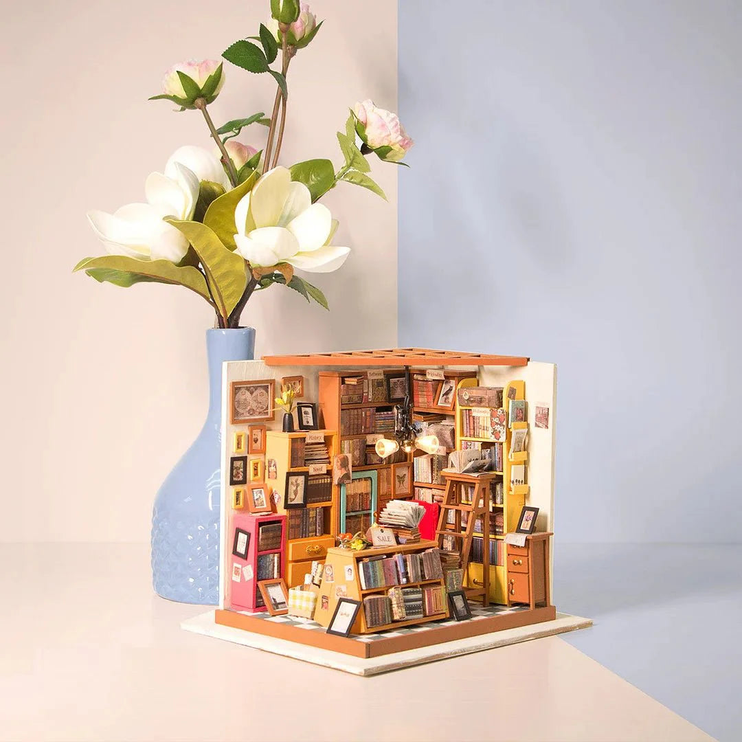 Sam's Study Library DIY Miniature House Kit