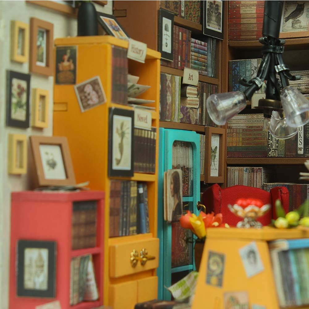 Sam's Study Library DIY Miniature House Kit