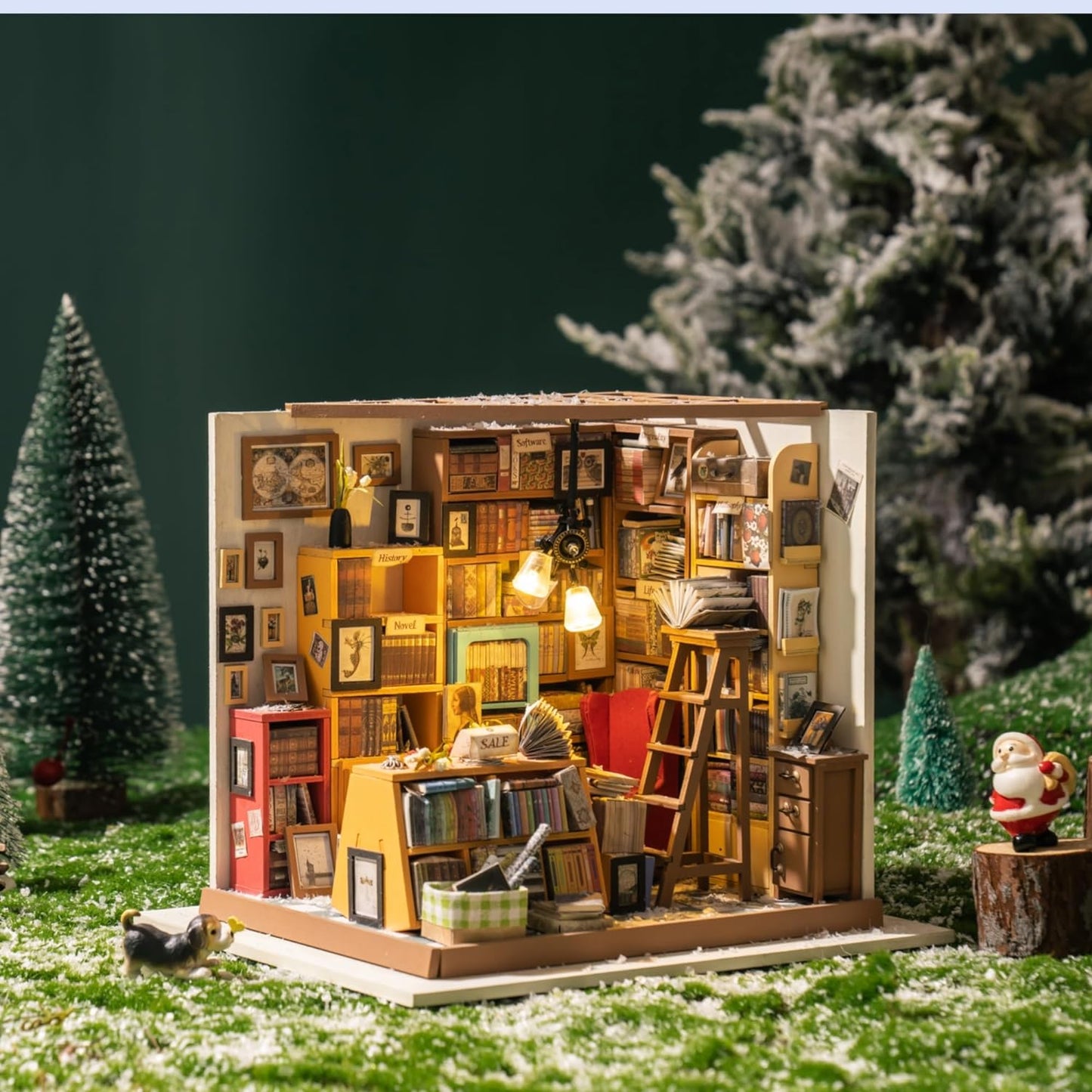 Sam's Study Library DIY Miniature House Kit