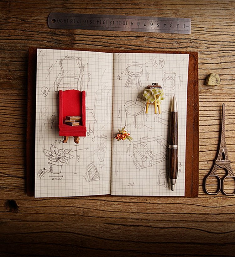 Sam's Study Library DIY Miniature House Kit