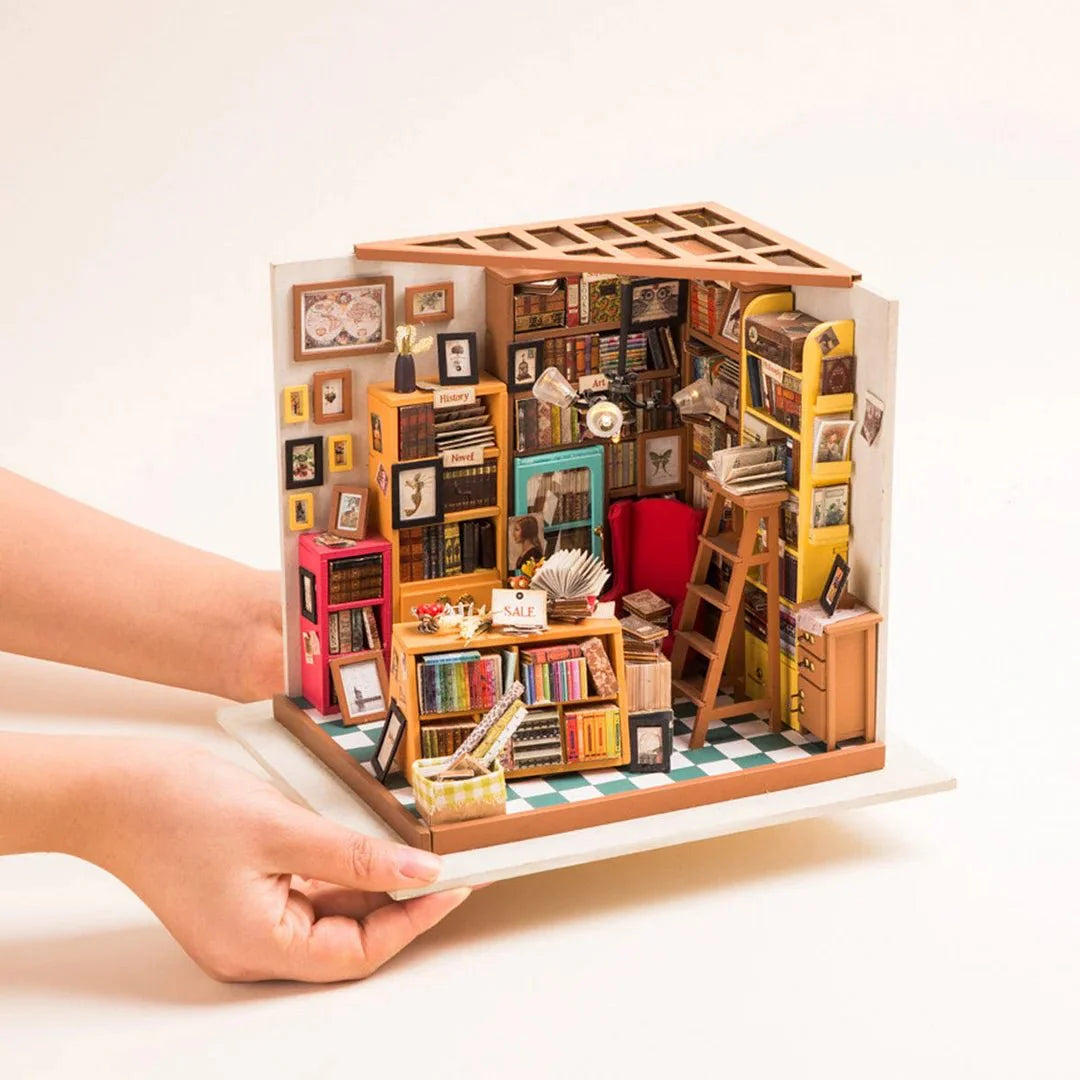 Sam's Study Library DIY Miniature House Kit
