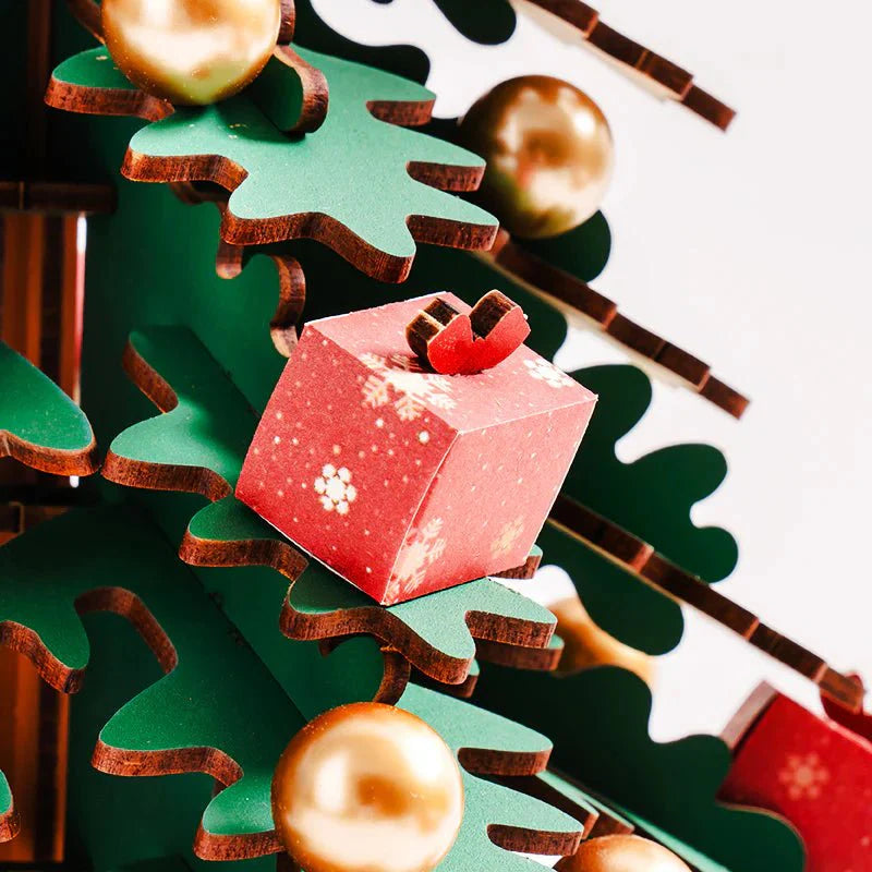 Santa's Melody Tree 3D DIY Music Box