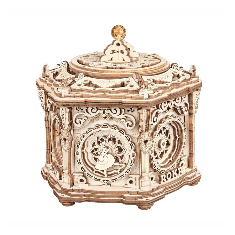 Secret Garden DIY Mechanical Music Box 3D Wooden Puzzle