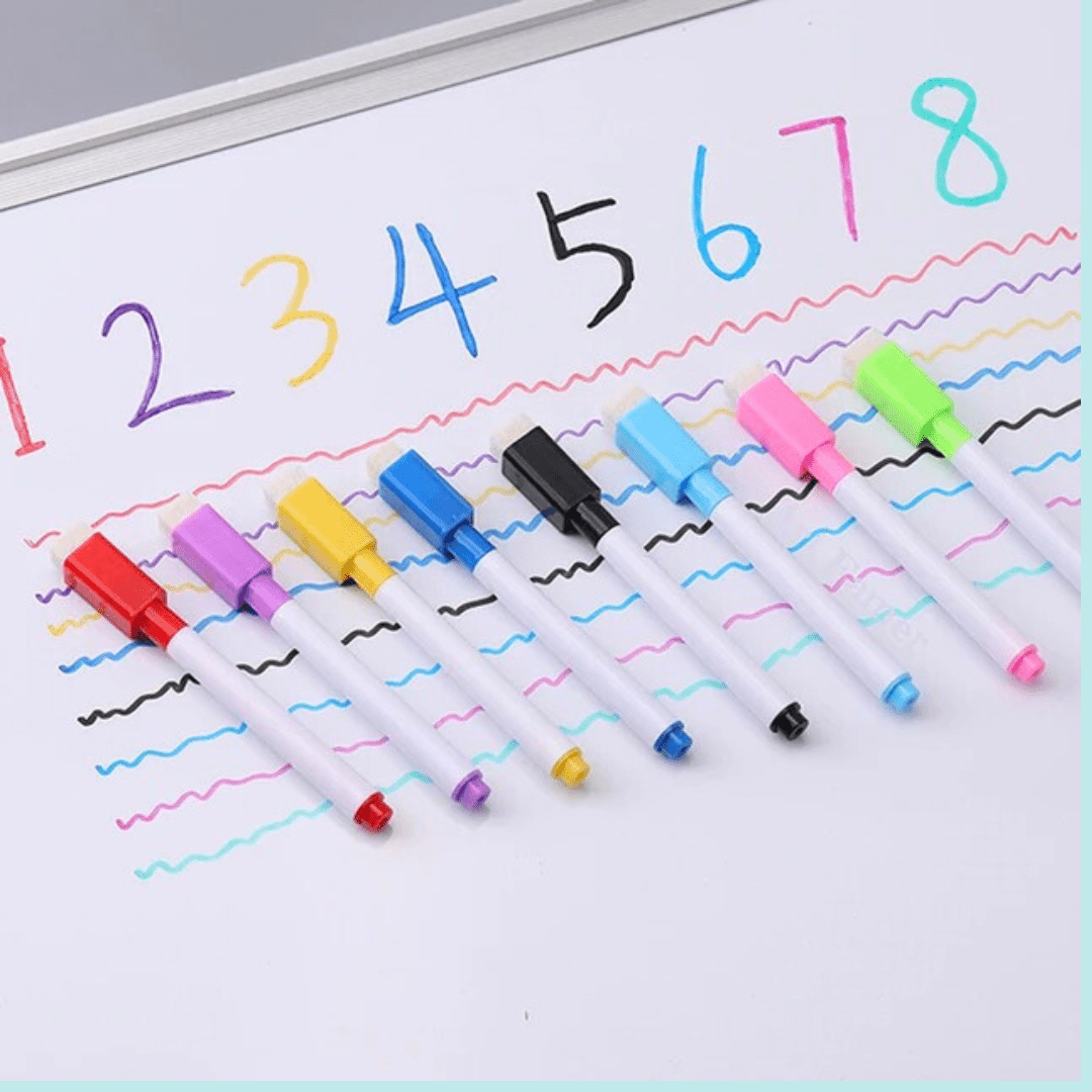 SmartLearn Kids Tracing Book: Erasable Montessori Practice for Numbers, Letters & Shapes