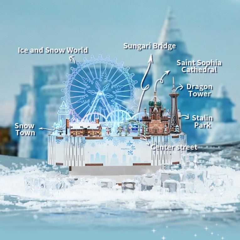 Snow World DIY Music Box