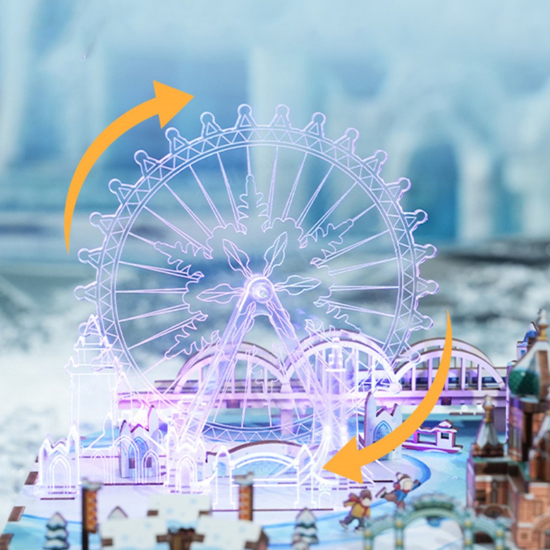 Snow World DIY Music Box