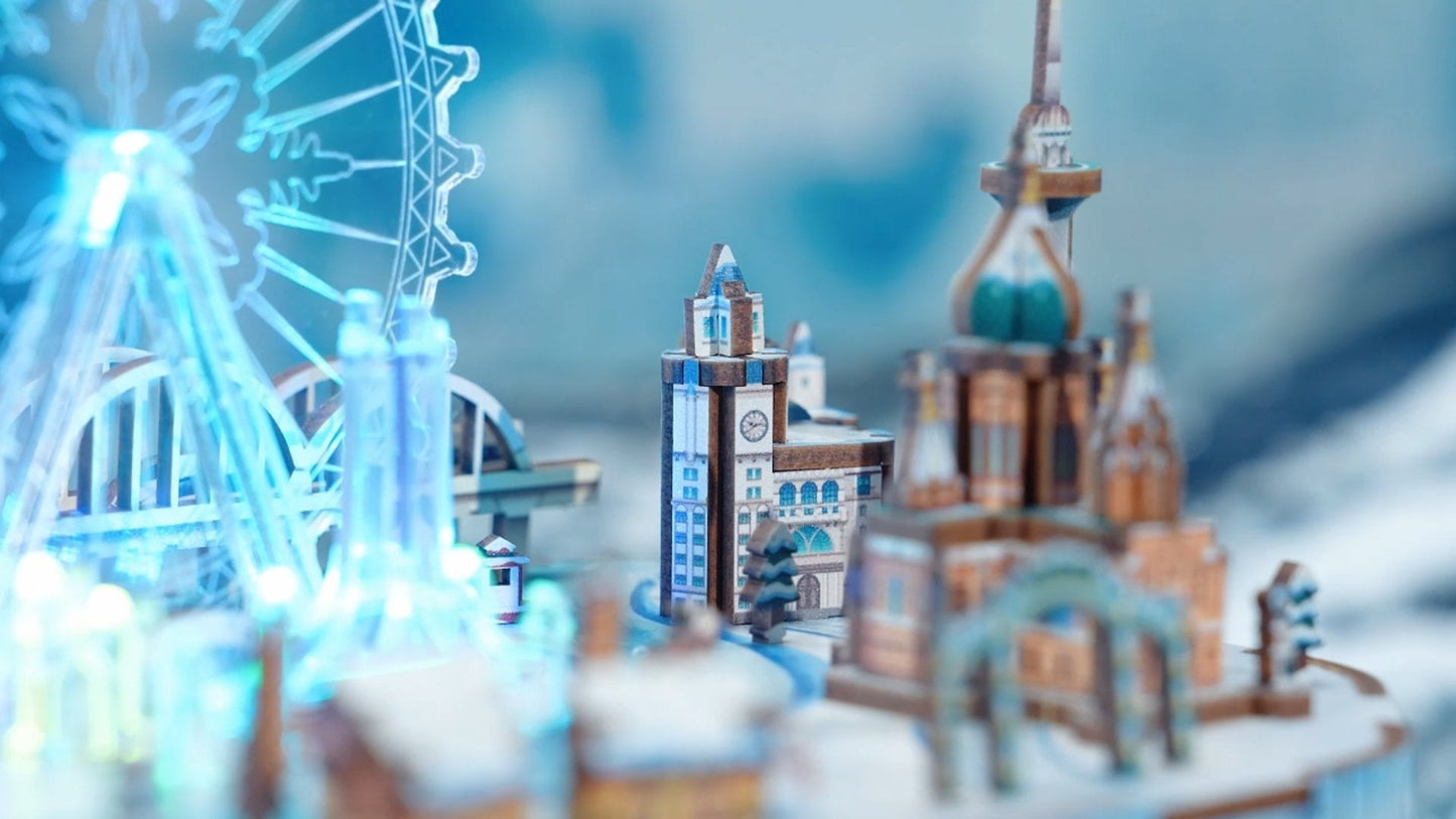 Snow World DIY Music Box