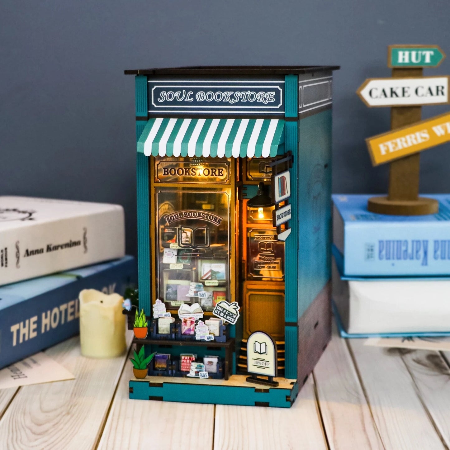 Soul Bookstore DIY Book Nook Kit