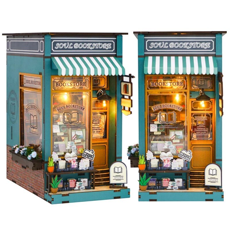 Soul Bookstore DIY Book Nook Kit
