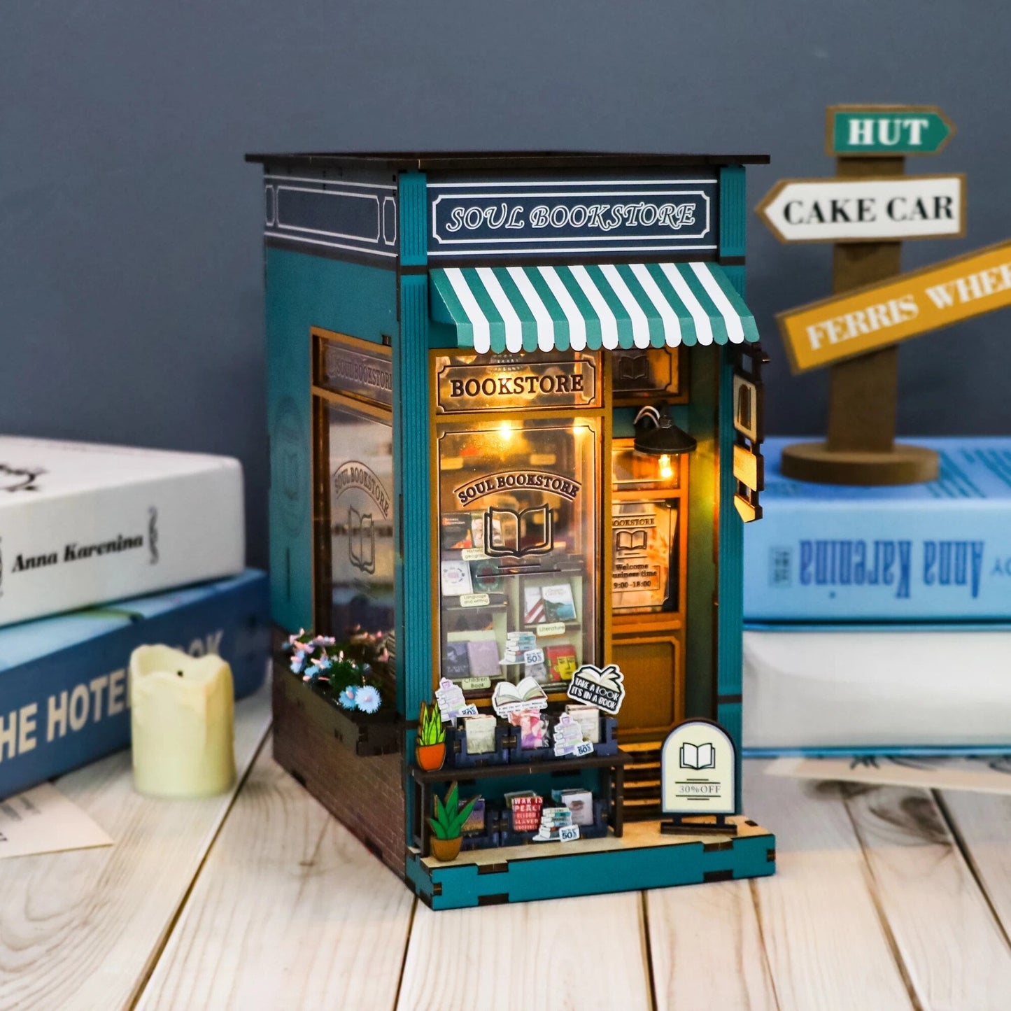 Soul Bookstore DIY Book Nook Kit