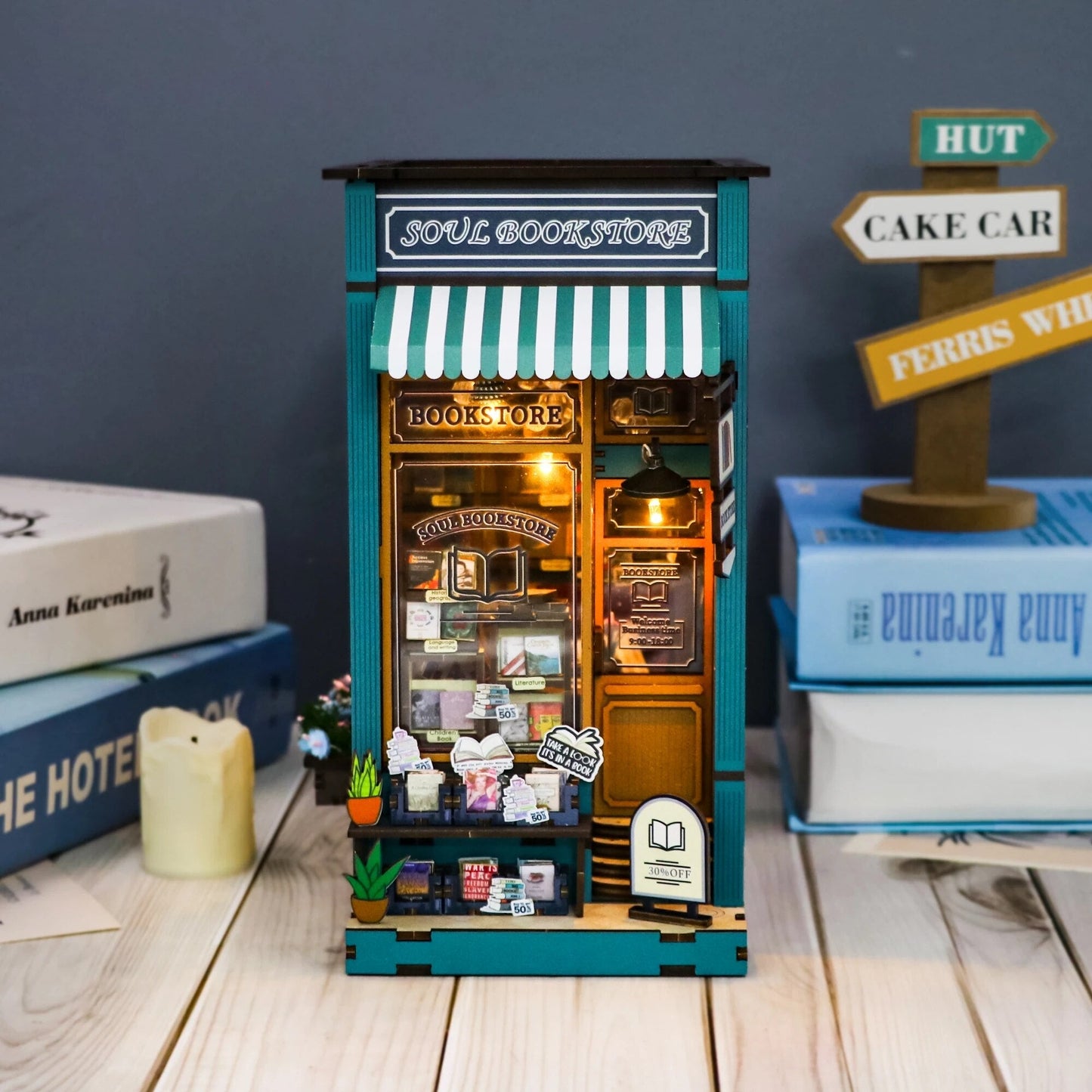 Soul Bookstore DIY Book Nook Kit