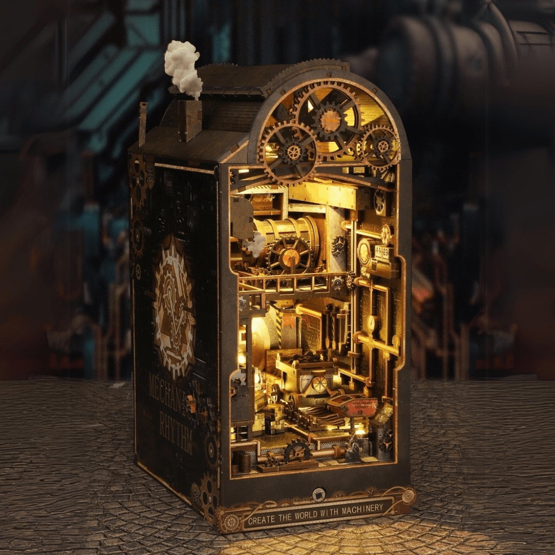 Steampunk Mechanica DIY Book Nook