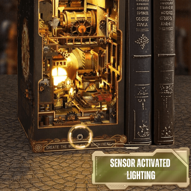 Steampunk Mechanica DIY Book Nook
