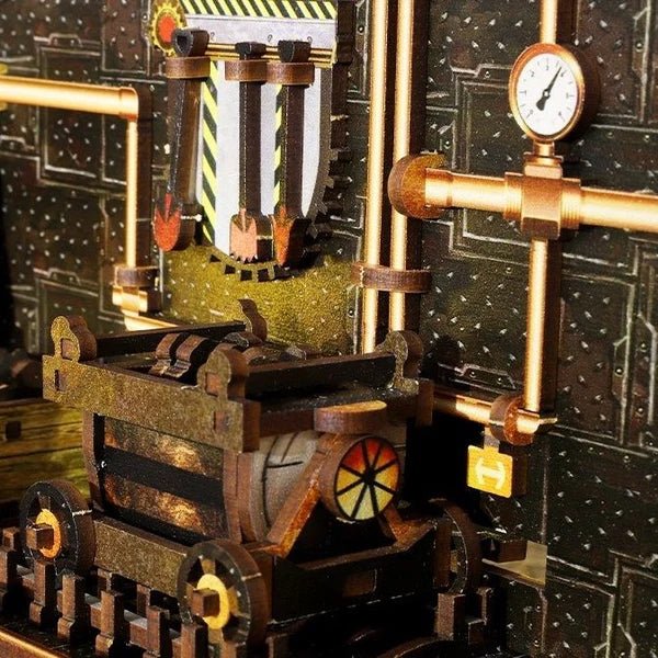 Steampunk Mechanica DIY Book Nook