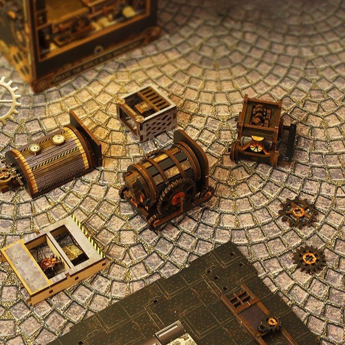Steampunk Mechanica DIY Book Nook