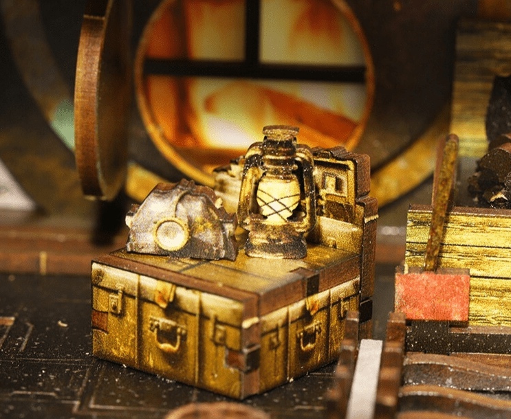 Steampunk Mechanica DIY Book Nook