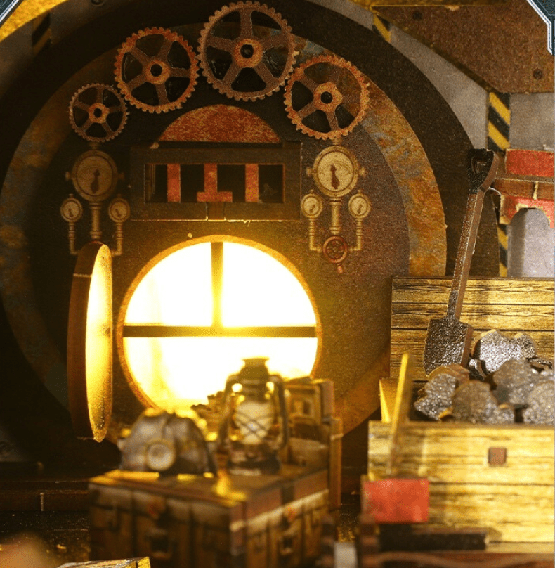 Steampunk Mechanica DIY Book Nook