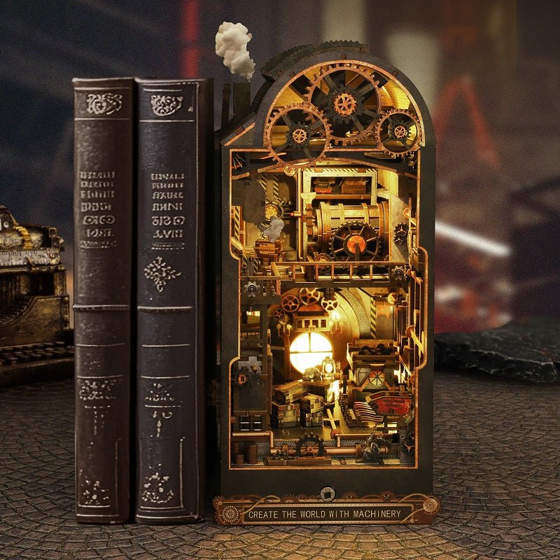 Steampunk Mechanica DIY Book Nook