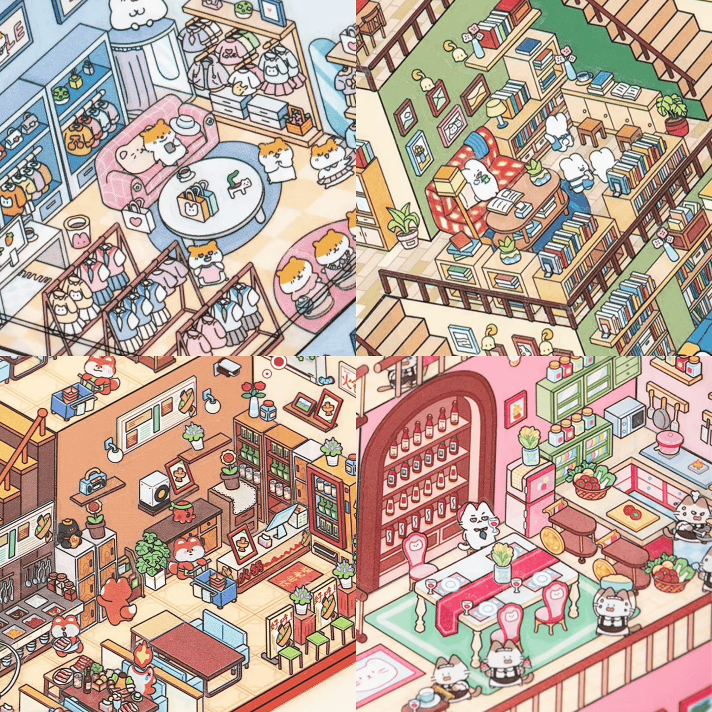 Stick n’ Scene 3D DIY Scene Stickers Therapy Sets