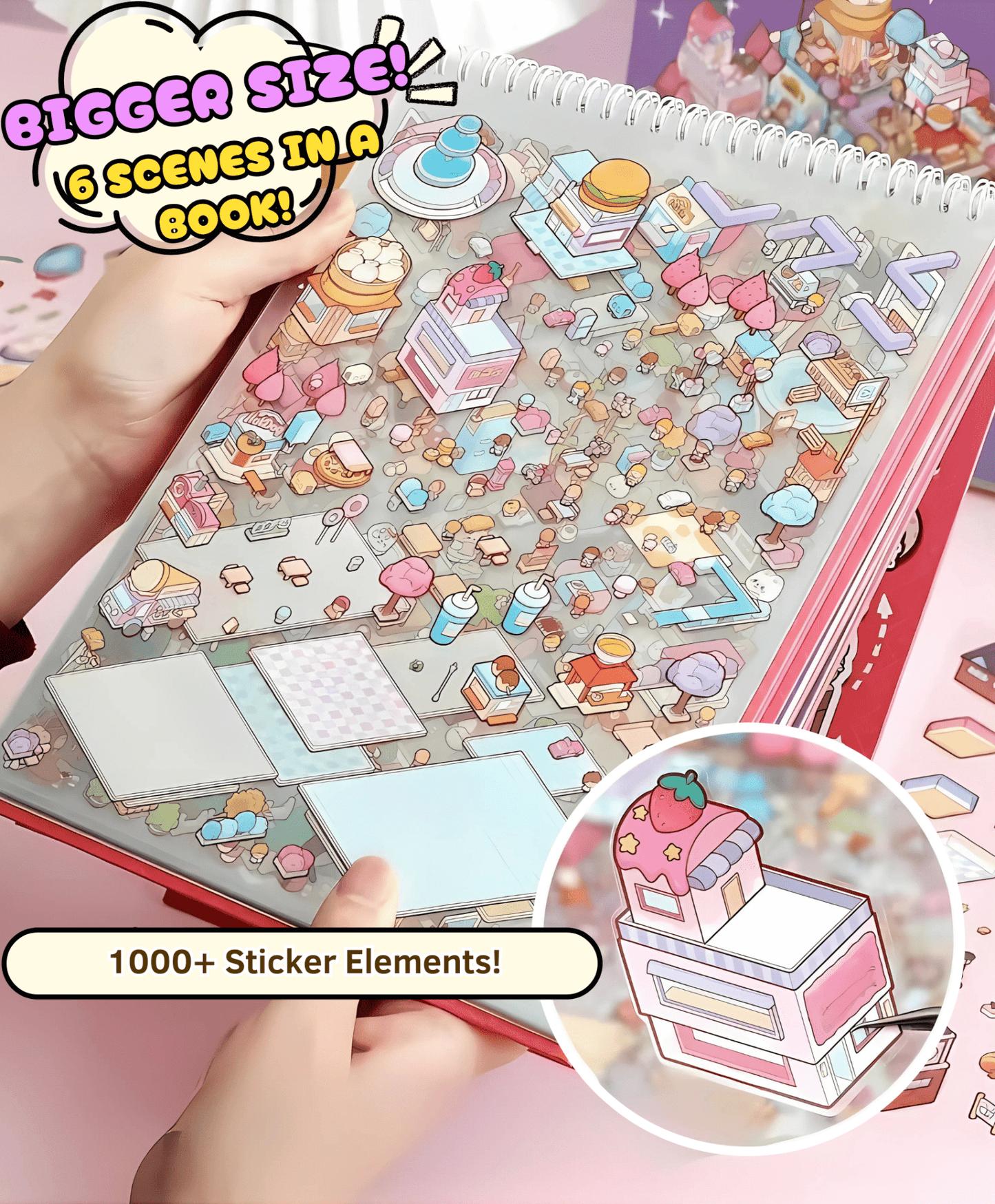 Sticker Booklet - Stick n’ Scene 3D DIY Scene Stickers Therapy