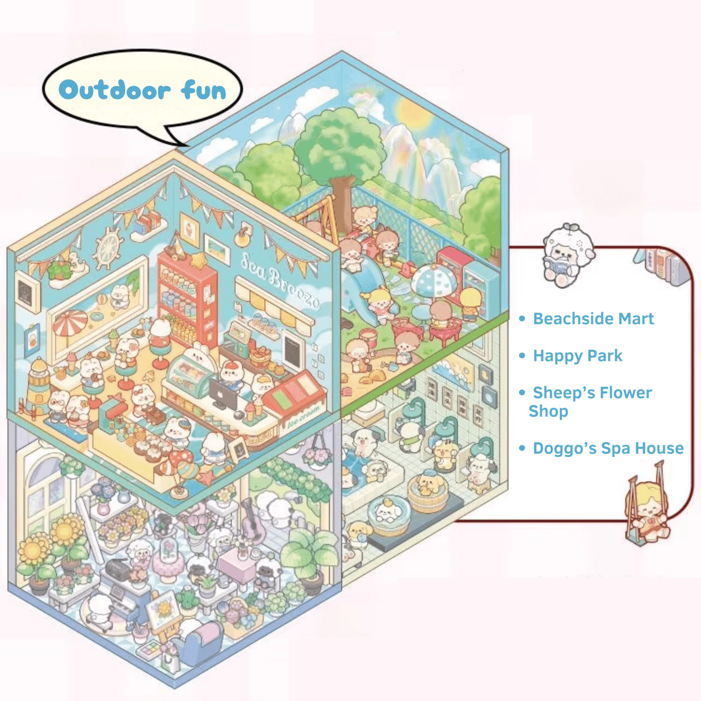 Stick n’ Scene 3D DIY Scene Stickers Therapy Sets