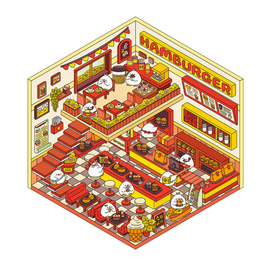 Merry Munchkins - Stick n’ Scene 3D DIY Scene Stickers Therapy