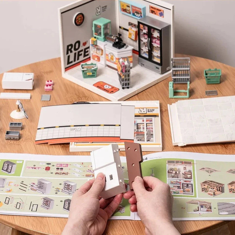 Sweet Dream Bedroom Super Creator DIY Miniature Set