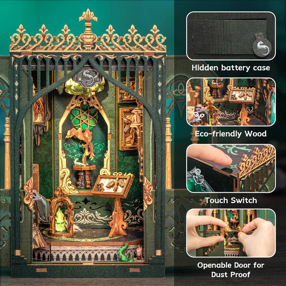 Book Nooks DIY 3D Wooden Puzzle (Best Seller)