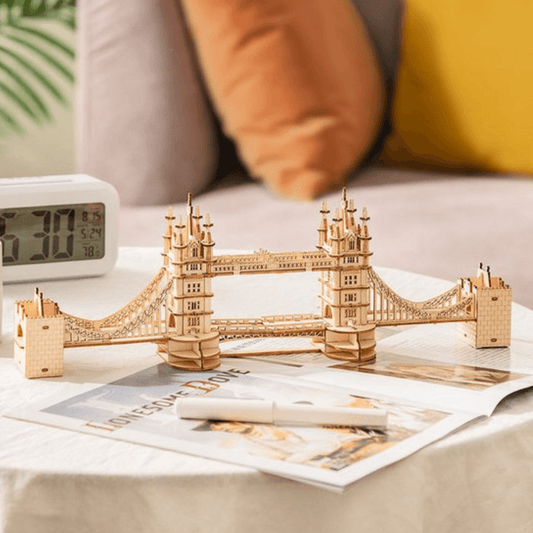 Tower Bridge with Lights 3D Wooden Puzzle