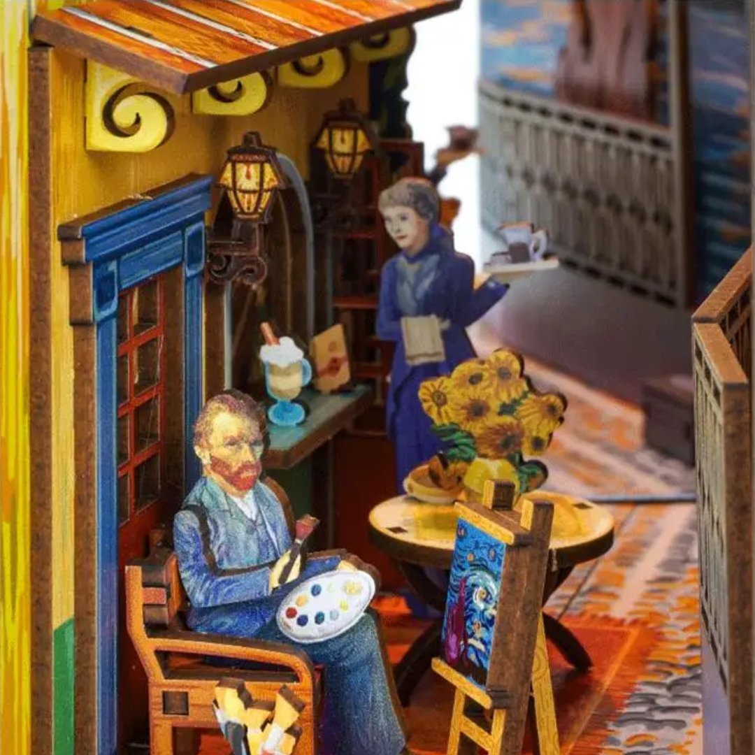 Vincent Van Gogh's World DIY Book Nook