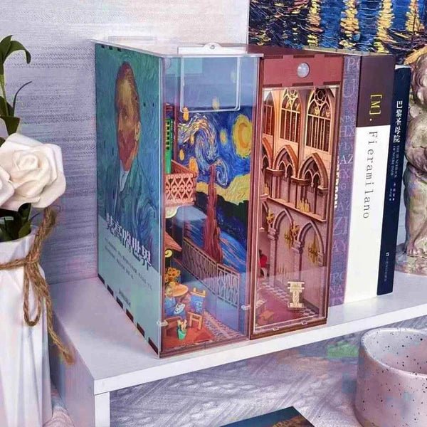 Vincent Van Gogh's World DIY Book Nook