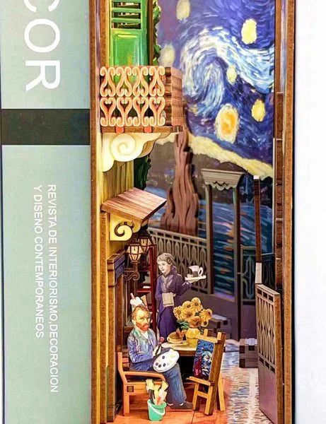 Vincent Van Gogh's World DIY Book Nook