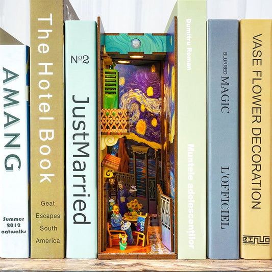 Vincent Van Gogh's World DIY Book Nook