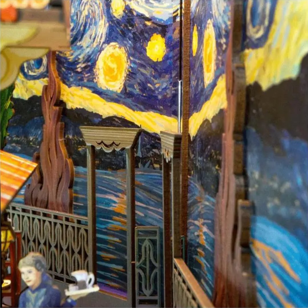Vincent Van Gogh's World DIY Book Nook