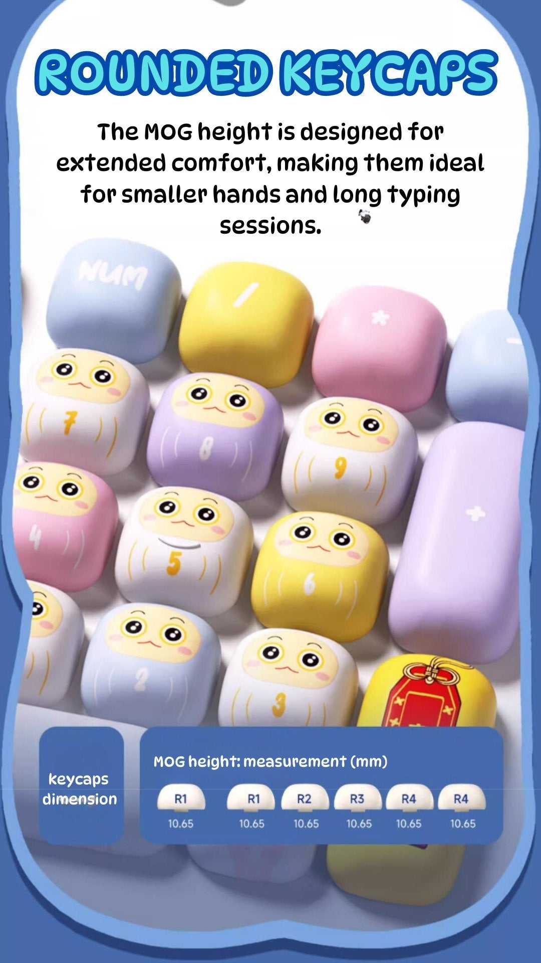 Paw Creatures DIY Keycaps
