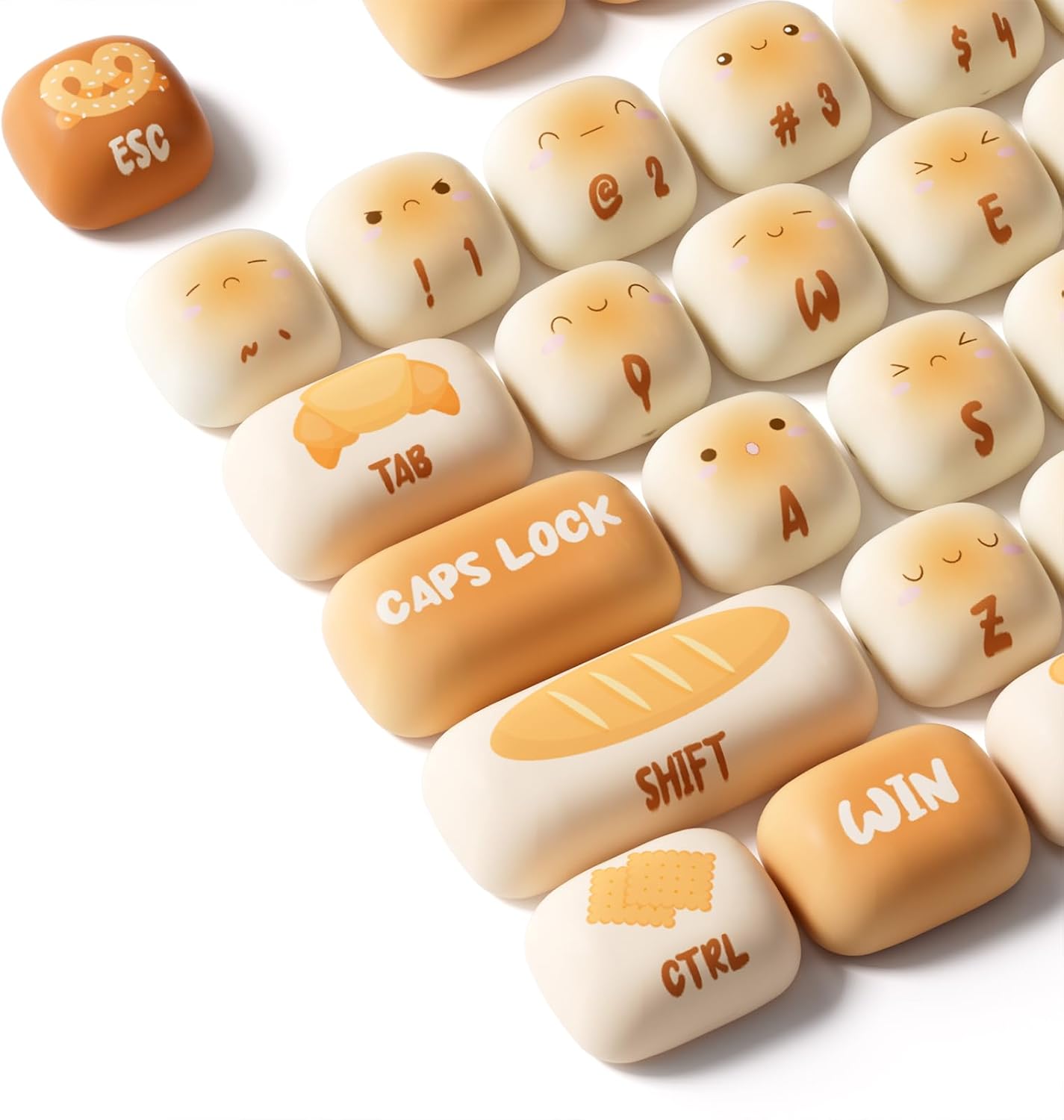 Lucky Doll Daruma DIY Keycaps