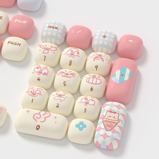 WonderBun Toasted Bread DIY Keycaps Limited Edition - DIYRICLE