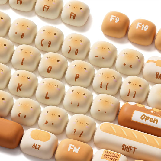 WonderBun Toasted Bread DIY Keycaps Limited Edition - DIYRICLE