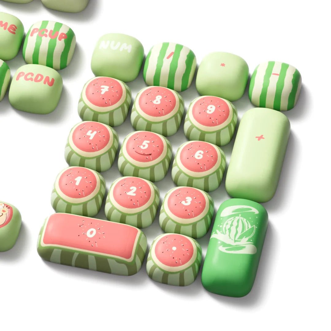 Lucky Doll Daruma DIY Keycaps
