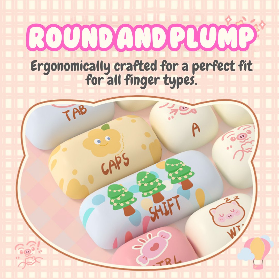 Cat's Party DIY Keycaps