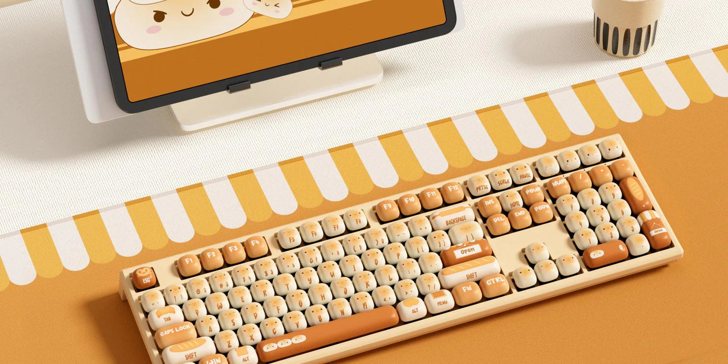 WonderBun Toasted Bread Mechanical Keyboard
