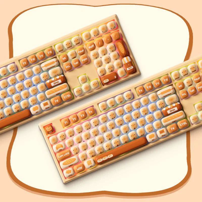 WonderBun Toasted Bread Mechanical Keyboard