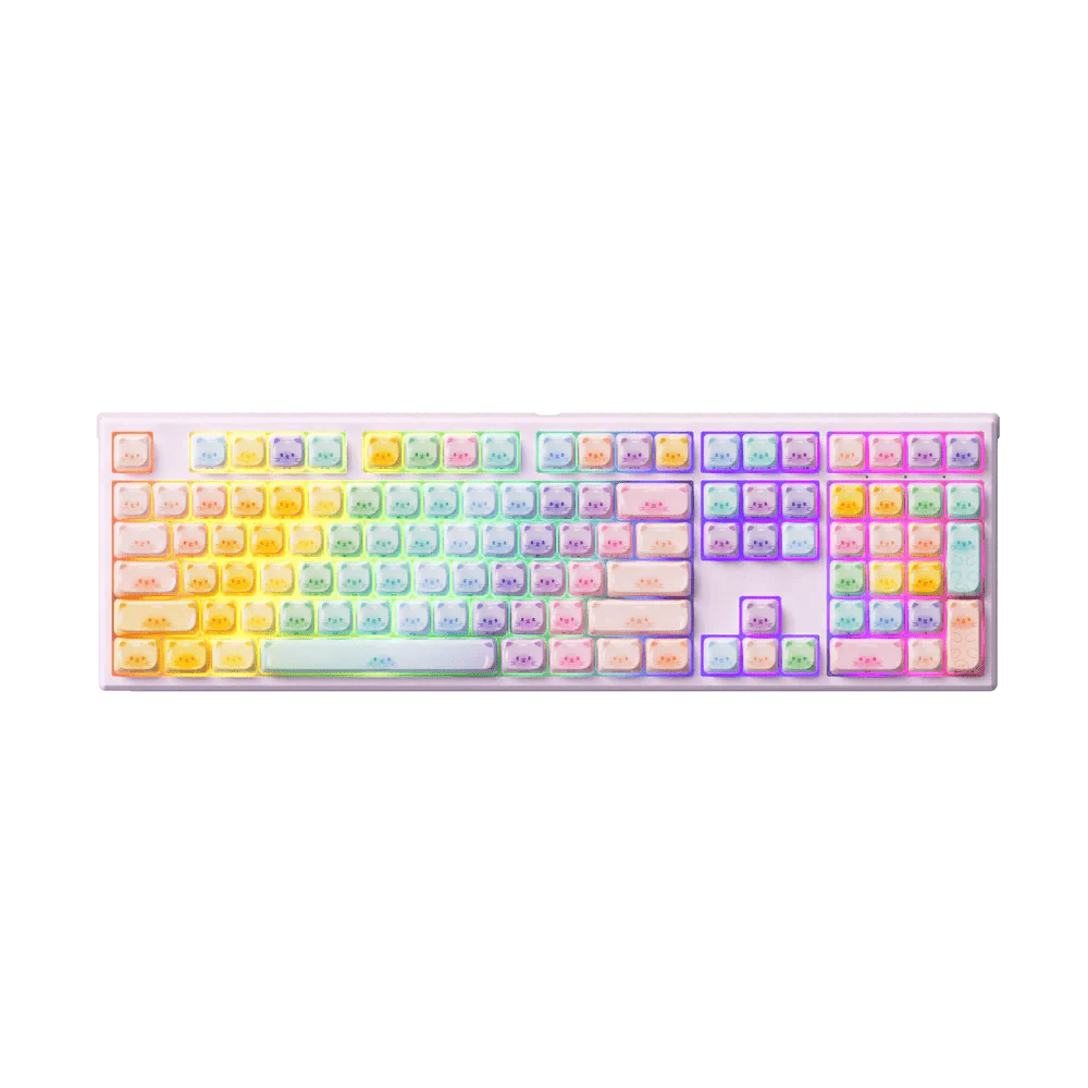 Colorful Cats Mechanical Keyboard