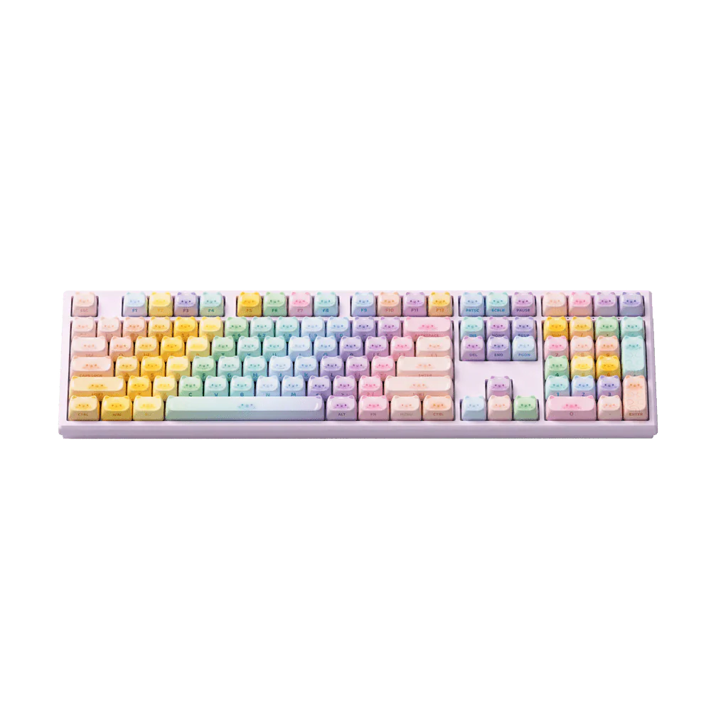 Colorful Cats Mechanical Keyboard