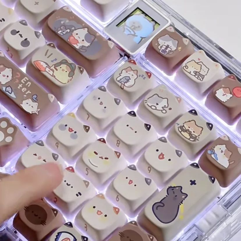 Cat's Party DIY Keycaps